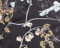 En Fant jumpsuit Gate phantom med blomster